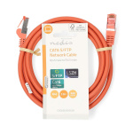 Nedis CAT6 Cable | RJ45 Male | RJ45 Male | S/FTP | 2.00 m | Round | LSZH | Orange | Label Nedis CAT6 Cable | RJ45 Male | RJ45 Male | S/FTP | 2.00 m | Round | LSZH | Orange | Label