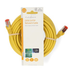 Nedis CAT6 Cable | RJ45 Male | RJ45 Male | S/FTP | 10.0 m | Round | LSZH | Yellow | Label Nedis CAT6 Cable | RJ45 Male | RJ45 Male | S/FTP | 10.0 m | Round | LSZH | Yellow | Label