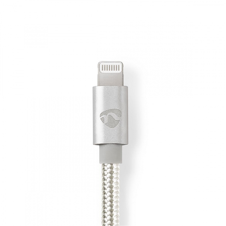Nedis Lightning Cable | USB 2.0 | USB-C™ Male | Apple Lightning 8-Pin | 480 Mbps | Gold Plated | 2.00 m | Round | Braided / Nylon | Aluminium | Cover Window Box Nedis Lightning Cable | USB 2.0 | USB-C™ Male | Apple Lightning 8-Pin | 480 Mbps | Gold Plated | 2.00 m | Round | Braided / Nylon | Aluminium | Cover Window Box