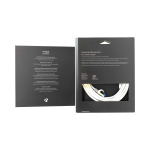 Nedis CAT6a Cable | S/FTP | RJ45 Male | RJ45 Male | 5.00 m | Round | Braided / PVC | Silver | Cover Window Box Nedis CAT6a Cable | S/FTP | RJ45 Male | RJ45 Male | 5.00 m | Round | Braided / PVC | Silver | Cover Window Box