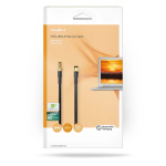 Nedis SMA Cable | SMA Male | SMA Female | Gold Plated | 50 Ohm | Double Shielded | 10.0 m | Round | PVC | Black | Box