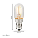 Nedis Cooker Hood Bulb | LED | E14 | 2 W | T25