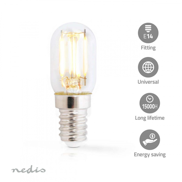 Nedis Refrigerator Bulb | LED | E14 | 1.5 W | T22 Nedis Refrigerator Bulb | LED | E14 | 1.5 W | T22