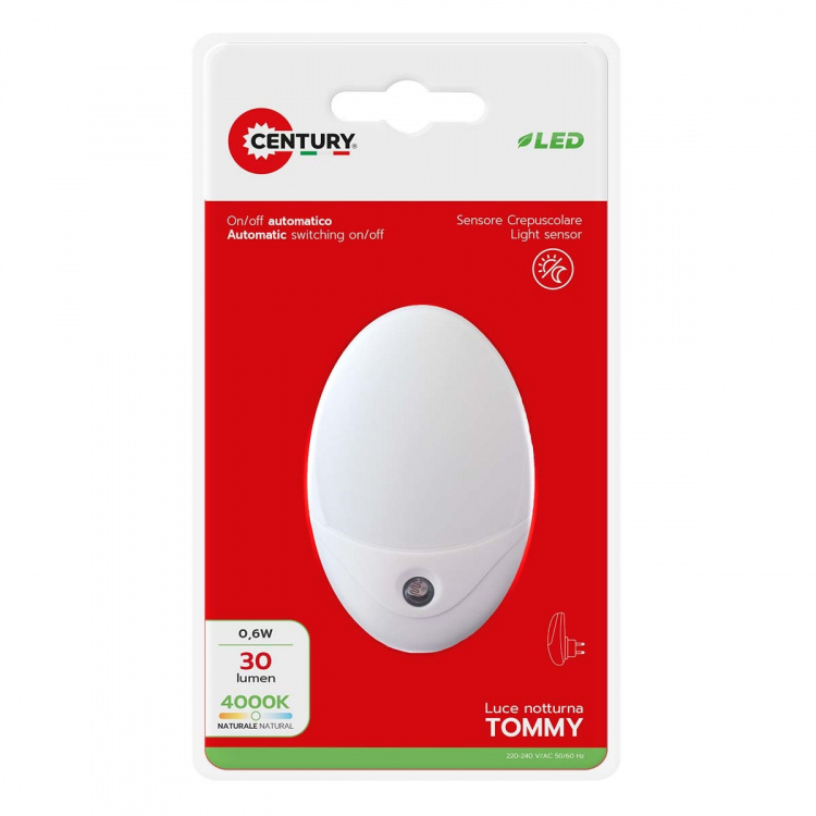 Century Tommy night light with twilight sensor