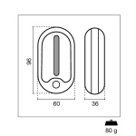 Century Tommy night light with twilight sensor