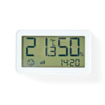 Nedis Smart Climate Sensor | Zigbee 3.0 | Battery Powered | Android™ / IOS | White