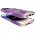 Celly Magshades TPU Cover MagSafe iPhone 15 Pro Lila