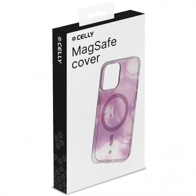 Celly Magshades TPU Cover MagSafe iPhone 15 Pro Lila