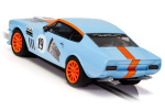 SCALEXTRIC Aston Martin V8 - Gulf Edition - Rikki Cann Racing SCALEXTRIC Aston Martin V8 - Gulf Edition - Rikki Cann Racing