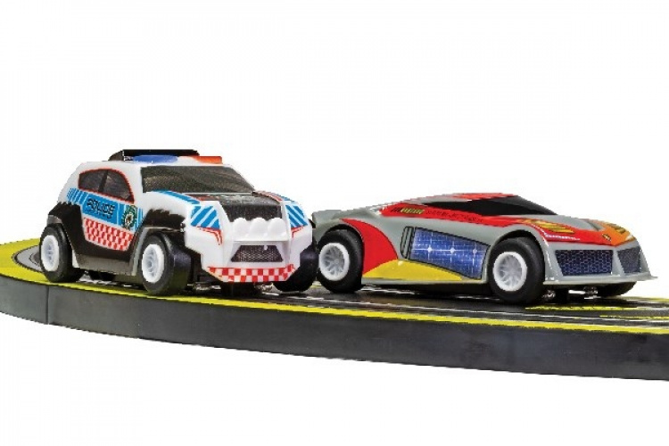 SCALEXTRIC Micro Scalextric Law Enforcer Mains Powered Race S