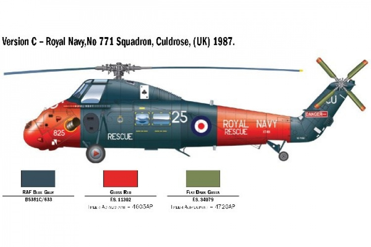 ITALERI 1:48 Wessex UH.5