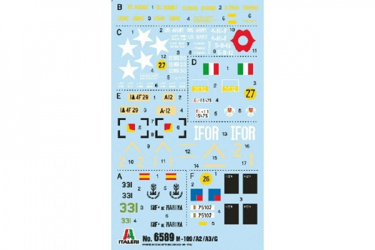 ITALERI 1:35 M-109/A2-A3-G ITALERI 1:35 M-109/A2-A3-G