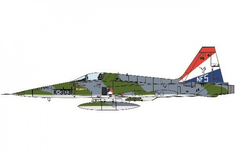 ITALERI 1:72 F-5A Freedom Fighter ITALERI 1:72 F-5A Freedom Fighter