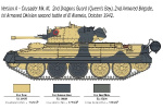 ITALERI 1:35 Crusader Mk.III & British Tank Crew