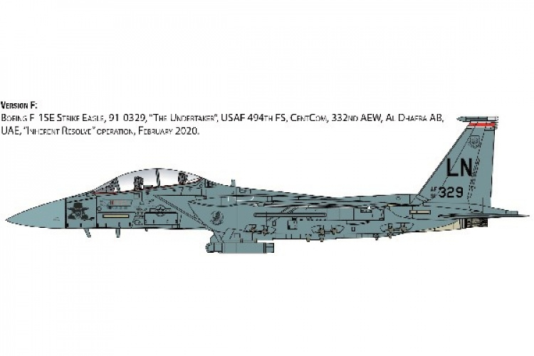 ITALERI 1:48 F-15E Strike Eagle