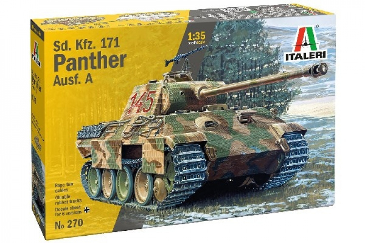 ITALERI 1:35 Sd.Kfc 171 Panther Ausf A ITALERI 1:35 Sd.Kfc 171 Panther Ausf A