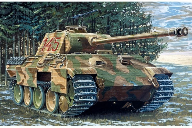 ITALERI 1:35 Sd.Kfc 171 Panther Ausf A ITALERI 1:35 Sd.Kfc 171 Panther Ausf A
