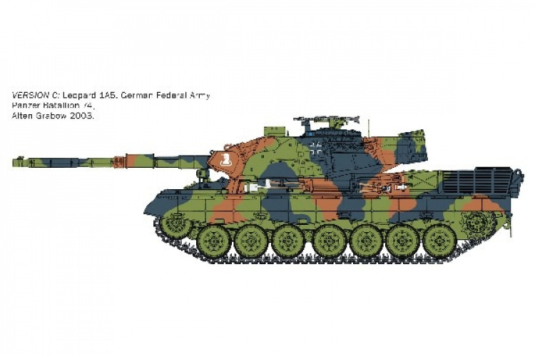 ITALERI 1:35 Leopard 1A5 ITALERI 1:35 Leopard 1A5