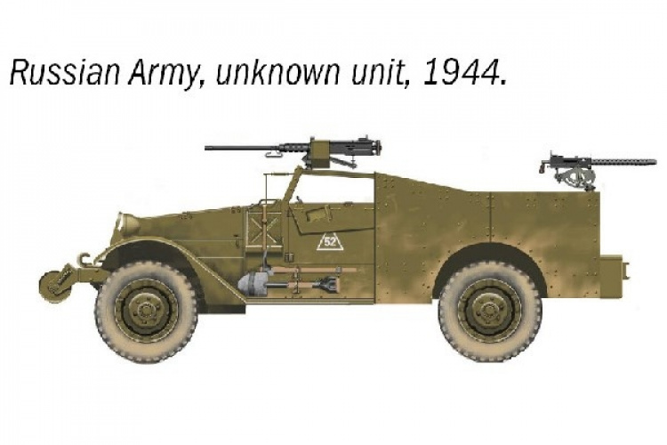 ITALERI 1:72 M3A1 Scout Car ITALERI 1:72 M3A1 Scout Car