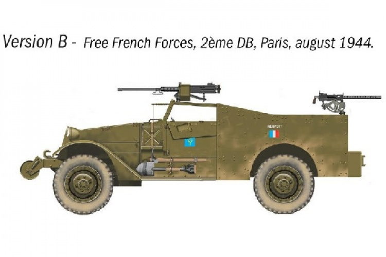 ITALERI 1:72 M3A1 Scout Car ITALERI 1:72 M3A1 Scout Car
