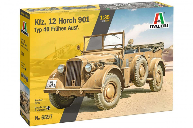 ITALERI 1:35 Kfz. Horch 901 typ 40 Frühe Ausf.
