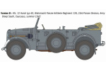 ITALERI 1:35 Kfz. Horch 901 typ 40 Frühe Ausf.