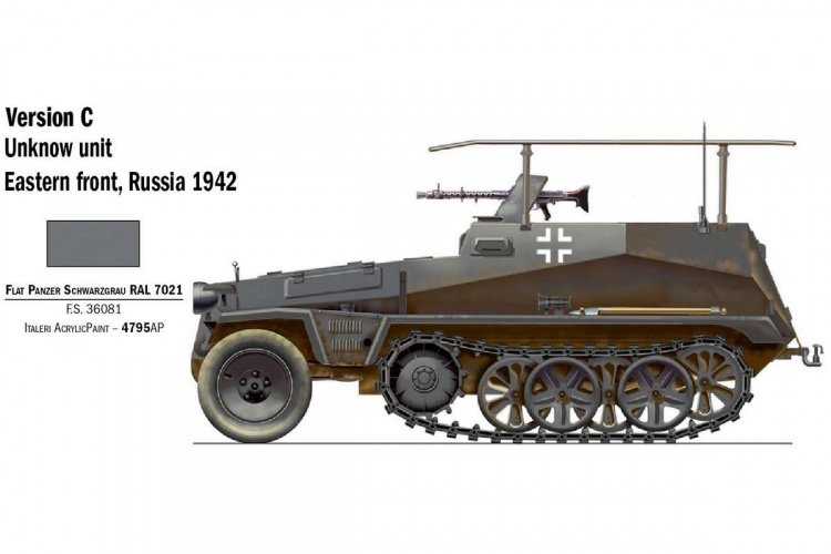 ITALERI 1:72 Sd.Kfz. 250/3 ITALERI 1:72 Sd.Kfz. 250/3