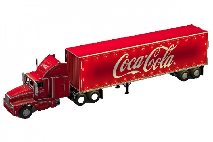 Revell 3D Puzzle Coca-Cola Truck LED