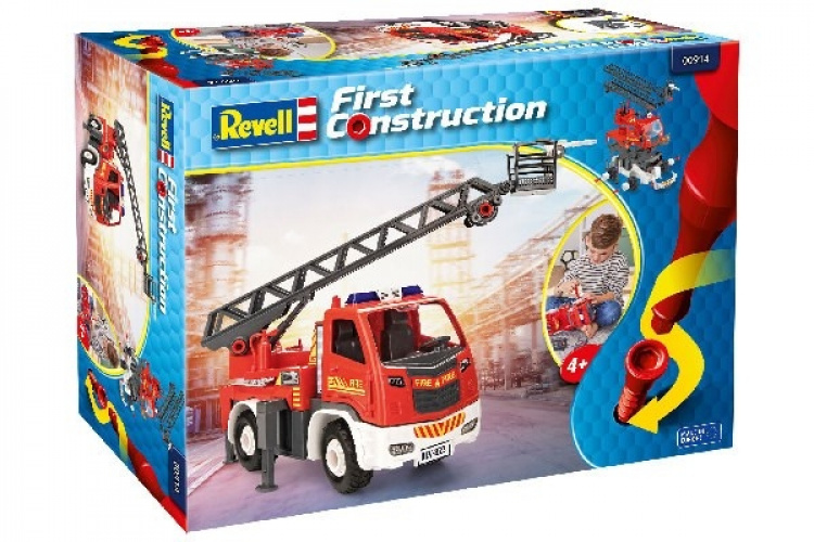 Revell Turntable Ladder Fire Truck 1:20 Revell Turntable Ladder Fire Truck 1:20