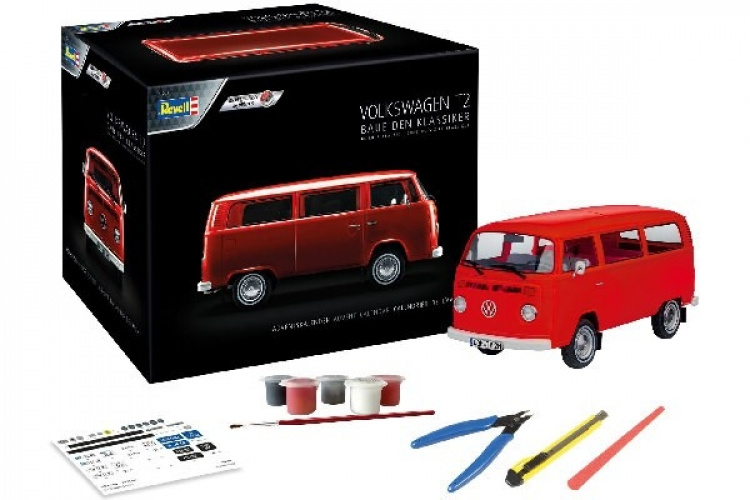 Revell Advent Calendar \'VW T2 Bus\', easy-click system