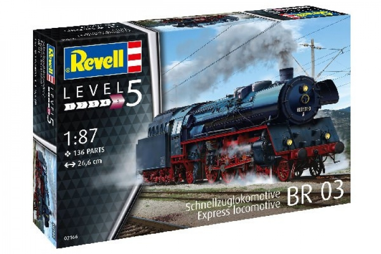 Revell Express locomotive 03 class with tender 1:87