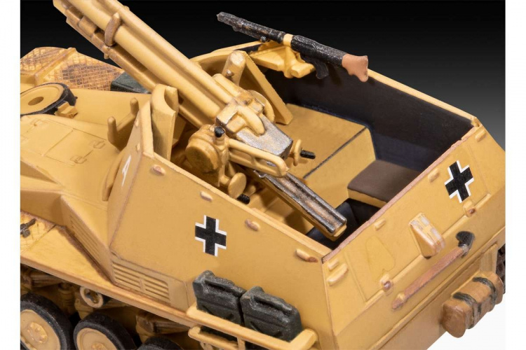 Revell First Diorama Set - Sd.Kfz. 124 Wespe 1:76