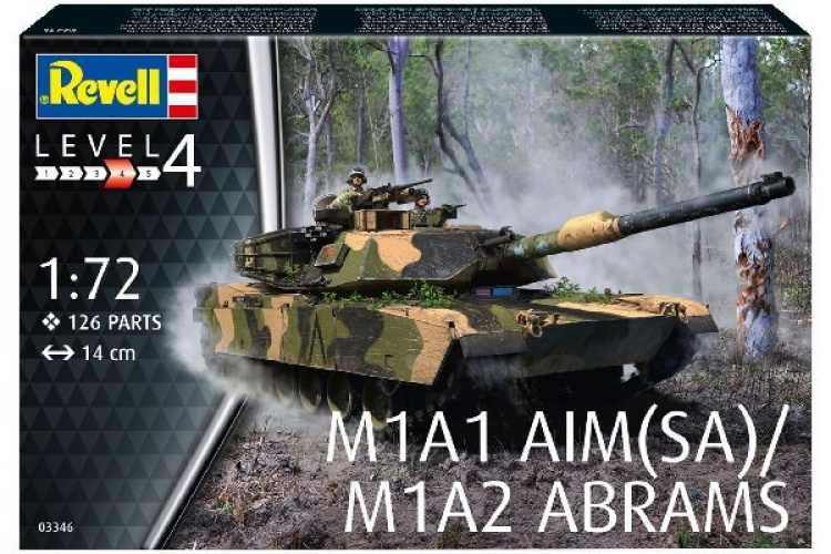 Revell M1A2 Abrams Tank 1:72
