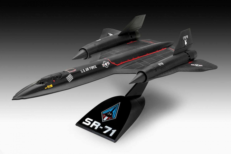 Revell Lockheed SR-71 Blackbird easy-click-system