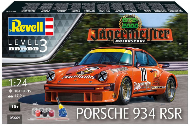 Revell Gift Set Jägermeister Motor Sport 50th Anniversary Revell Gift Set Jägermeister Motor Sport 50th Anniversary