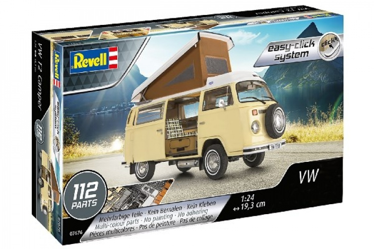 Revell 1:24 VW T2 Camper (easy click) model kit