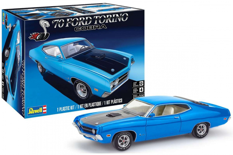 Revell 1970 Ford Torino Cobra 1:25