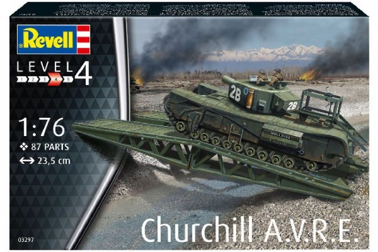 Revell Model Set Churchill A.V.R.E. 1:76 Revell Model Set Churchill A.V.R.E. 1:76