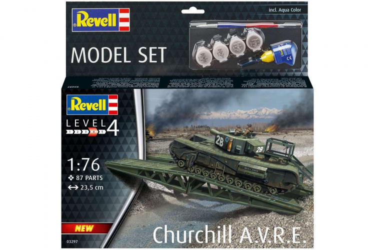 Revell Model Set Churchill A.V.R.E. 1:76 Revell Model Set Churchill A.V.R.E. 1:76