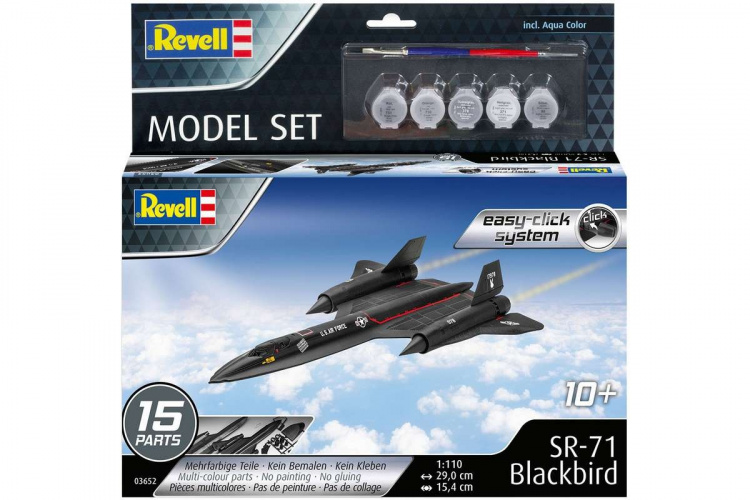 Revell Model Set Lockheed SR-71 Blackbird 1:110