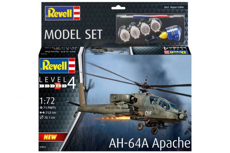 Revell Model Set AH-64A Apache