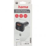 Hama FM-transmitter Bluetooth Hama FM-transmitter Bluetooth
