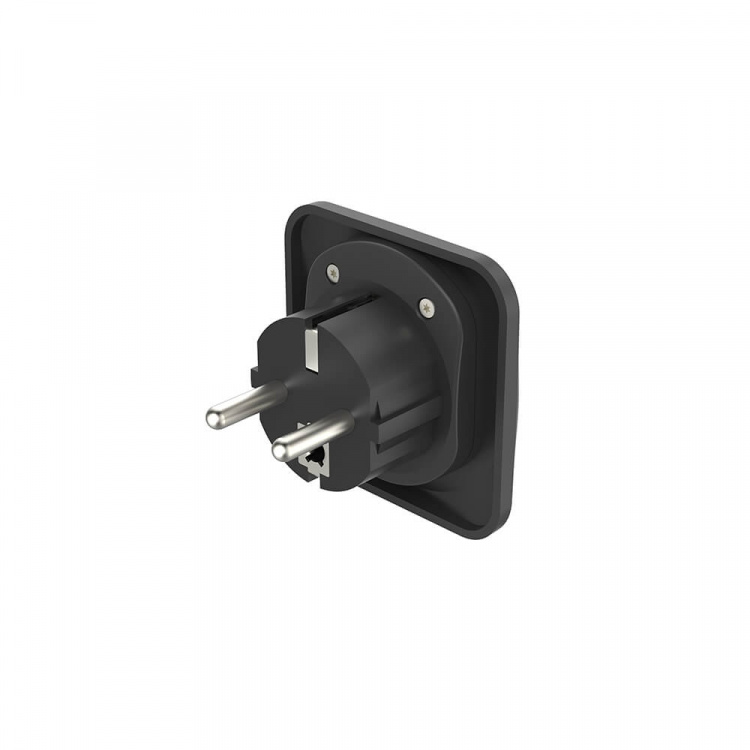 Hama Traveladapter Type E/F Universal World-EU Black