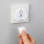 Hama Traveladapter Type E/F Universal World-EU White