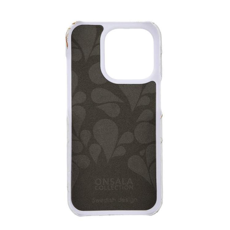 Onsala Phone Case MagSeries White Rhino Marble - iPhone 15 Pro