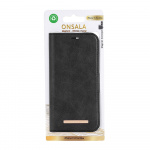 Onsala Wallet Case Eco 2 Card Slots MagSeries Black - iPhone 15 Pro Max