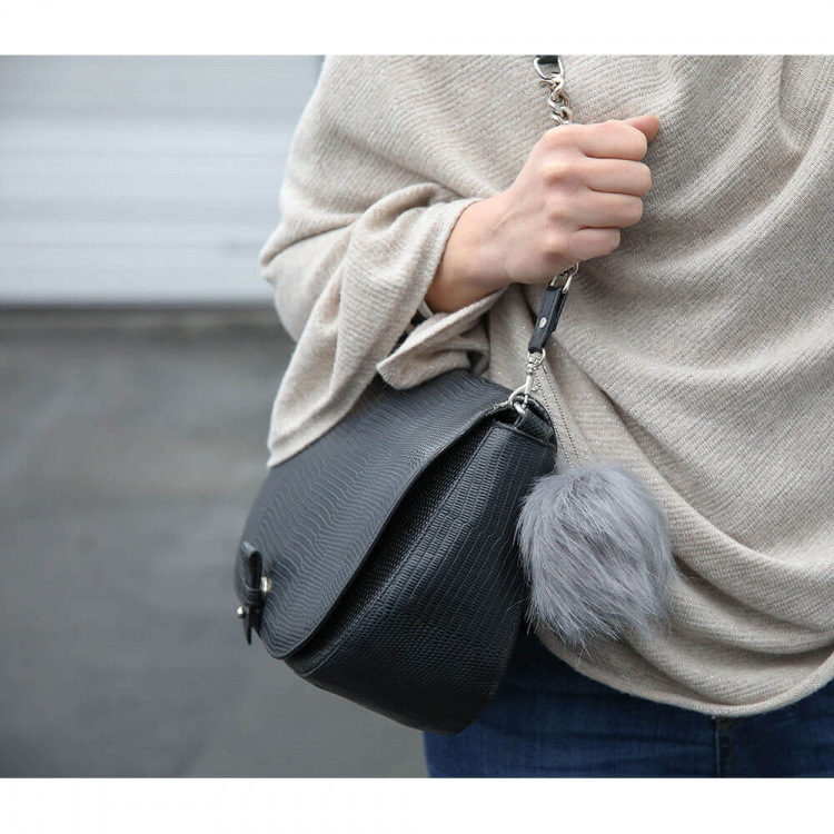 Gear Personal alarm grey fluffy 120dB