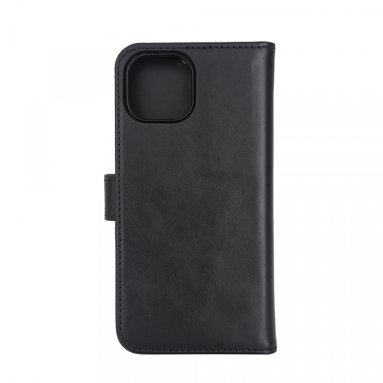 Radicover Wallet Case 2in1 Anti Radiation Leather MagS Black - iPhone 15 Radicover Wallet Case 2in1 Anti Radiation Leather MagS Black - iPhone 15