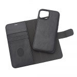 Radicover Wallet Case 2in1 Anti Radiation Leather MagS Black - iPhone 15 Radicover Wallet Case 2in1 Anti Radiation Leather MagS Black - iPhone 15