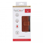 Radicover Wallet Case 2in1 Anti Radiation Leather MagS Brown - iPhone 15 Radicover Wallet Case 2in1 Anti Radiation Leather MagS Brown - iPhone 15